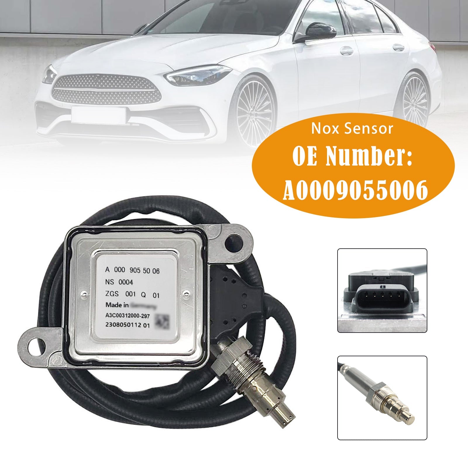 Nitrogen Oxide Sensor A0009055006 For Mercedes C-CLASS E-CLASS SPRINTER