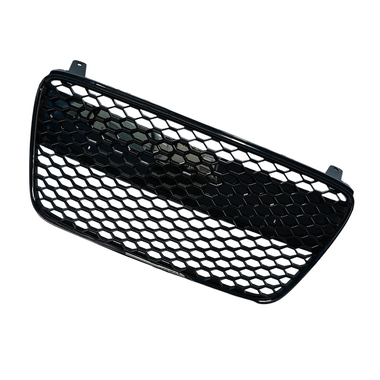 2007 For Audi R8 Front Henycomb Bumper Grille Grill Gloss Black