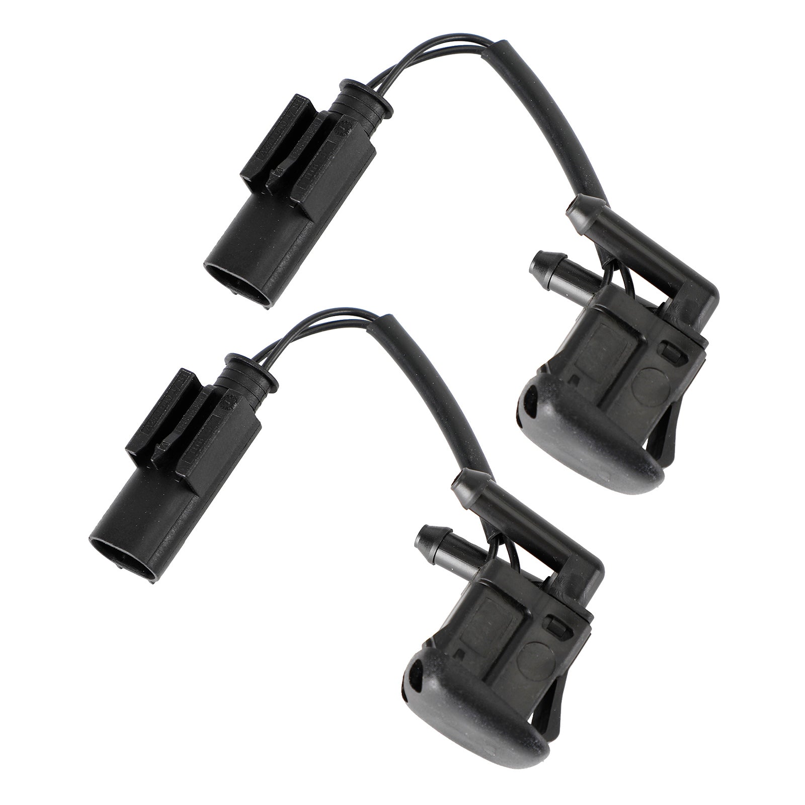2X Windshield Wiper Nozzle Spray Jet Heated for BMW 5 Series E39 61668361042