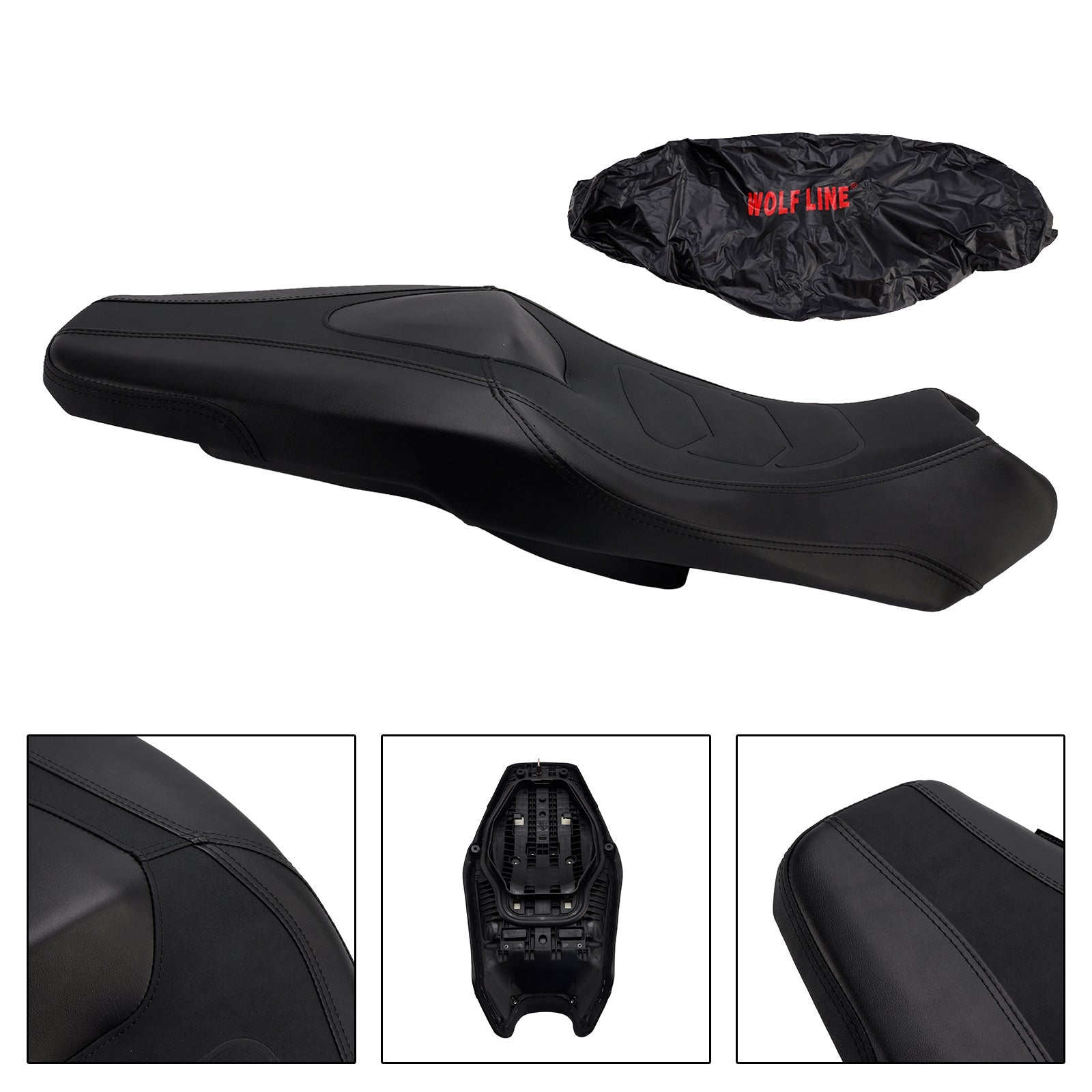 2025 For Honda X-Adv 750 Forza Yellow Front Raider Seat Driver Cushion Pu Fit Yellow
