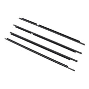 2008-2015 Toyota Land Cruiser LC 200 4PCS Door Glass Belt Outer Molding Weatherstrip 75710-60070