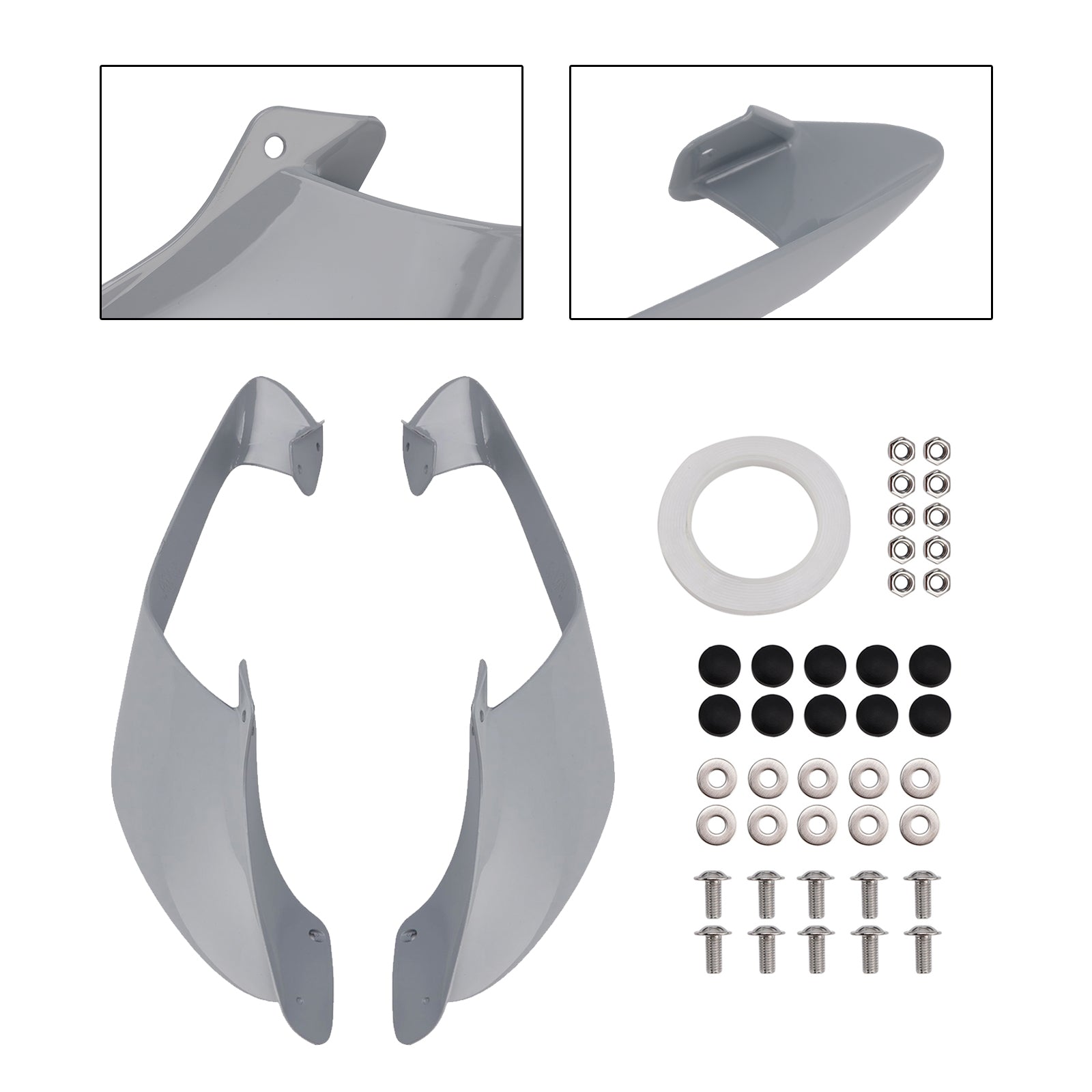 2021-2024 Yamaha YZF R1 R1M Front Side Winglets Wings Spoiler Fairing