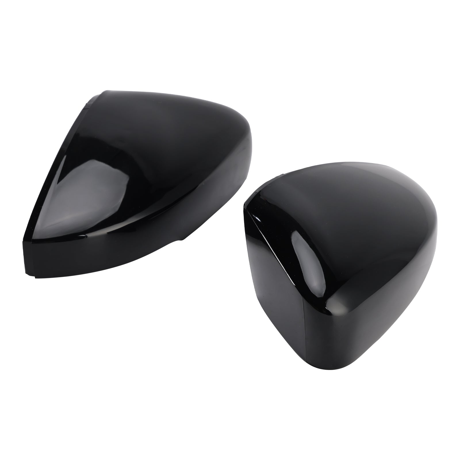 2009-2017 VW Polo MK5 Side Mirror Covers Rearview Housing Black