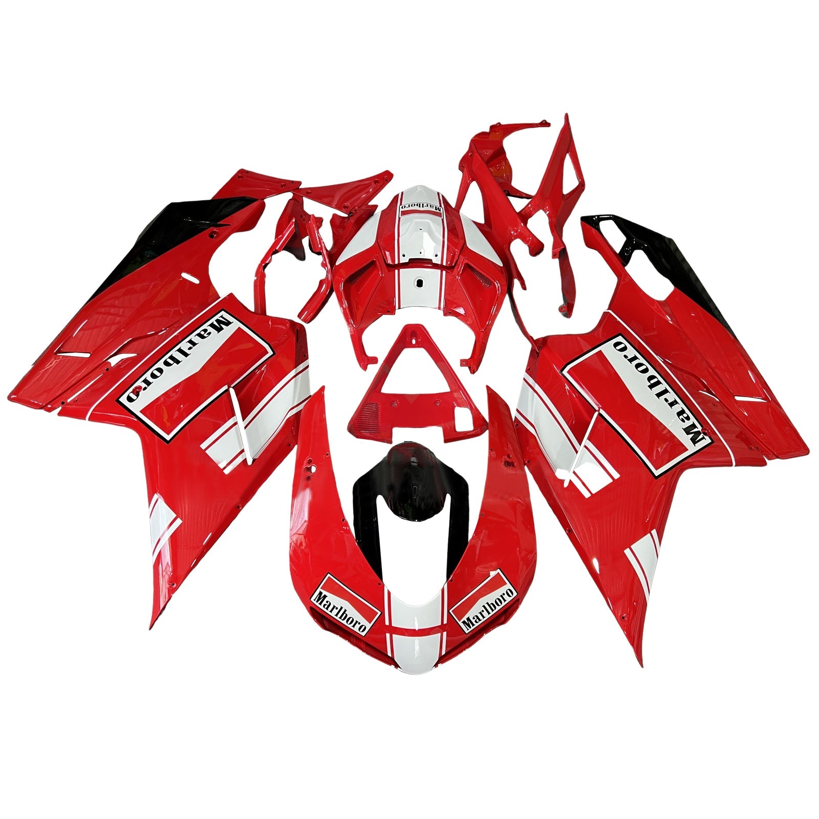 2007-2011 Ducati 1098 1198 848 Fairing Kit Bodywork ABS