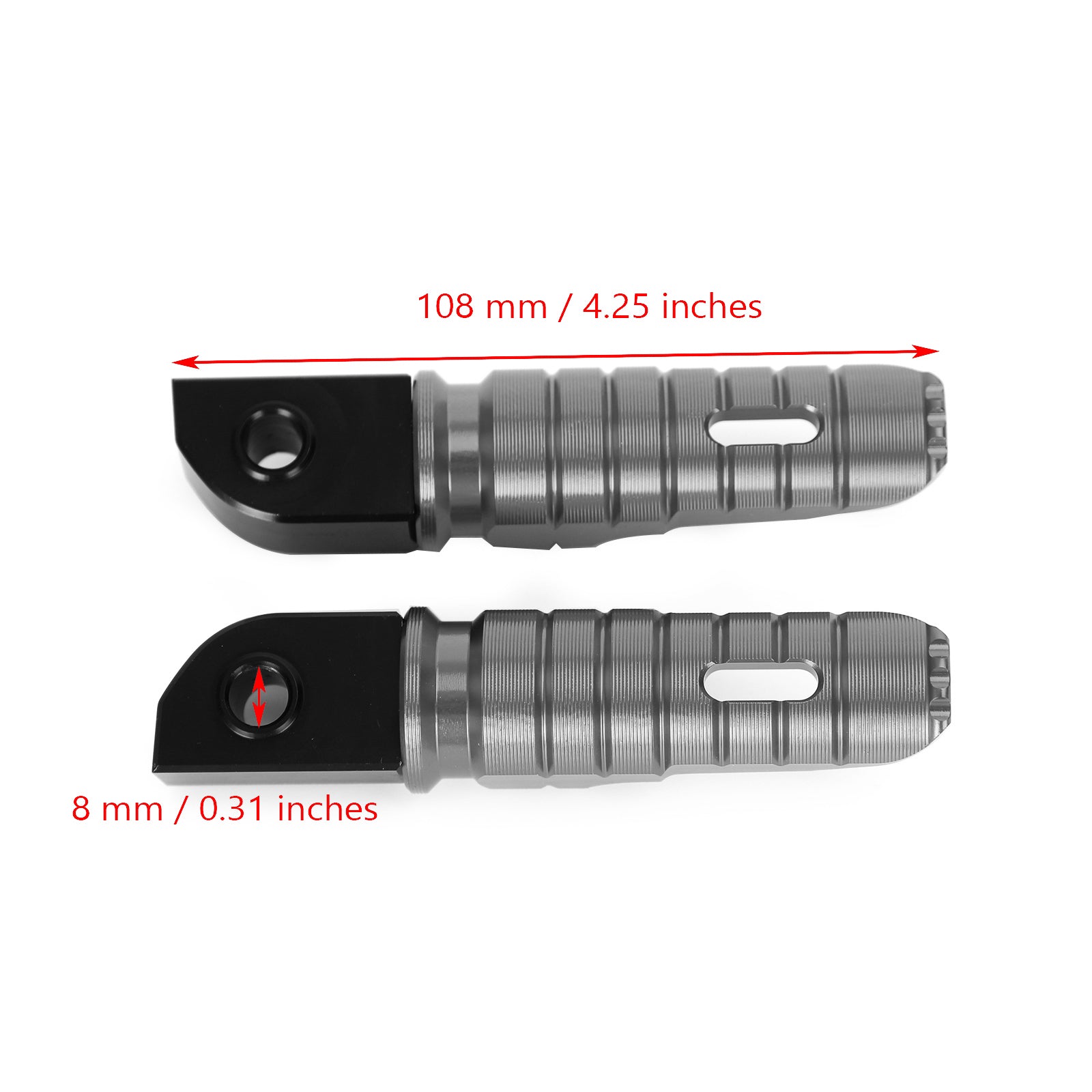 Rear Footrests Foot Peg for Street Scrambler 900 Bonneville T100 T120