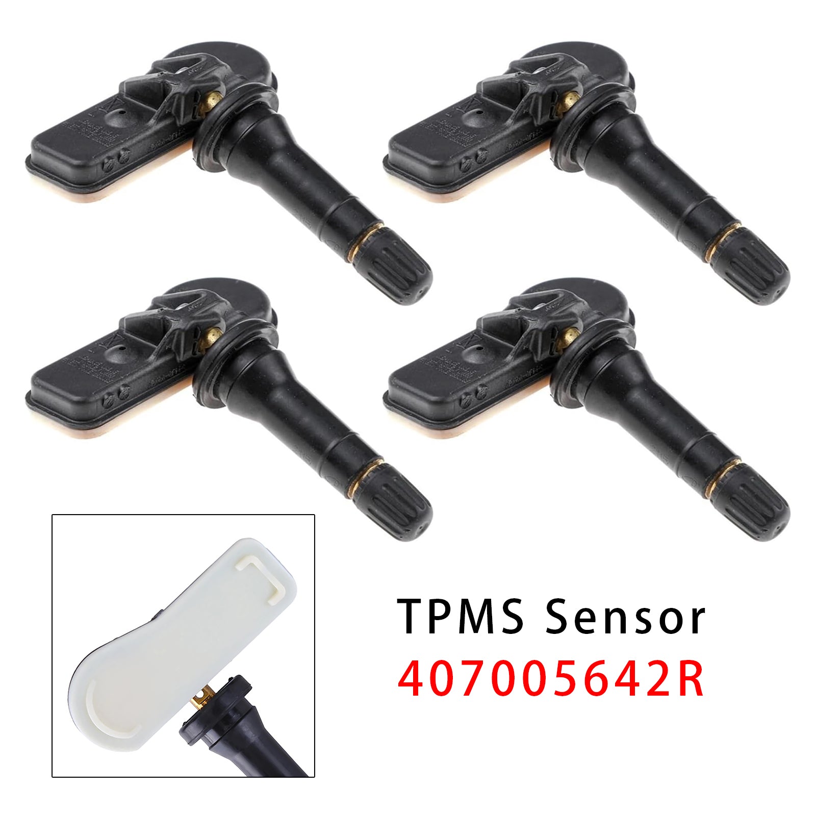 4X TPMS Tire Pressure Sensor For Renault Dacia Smart Opel Benz Citan 407005642R
