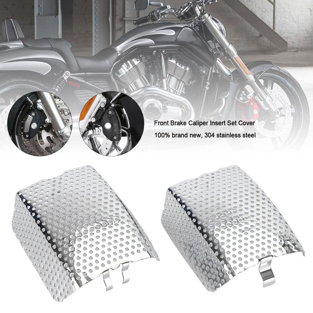 Touring V-Rod Street Glide 42054-05 Generic Front Brake Caliper Insert Set Cover