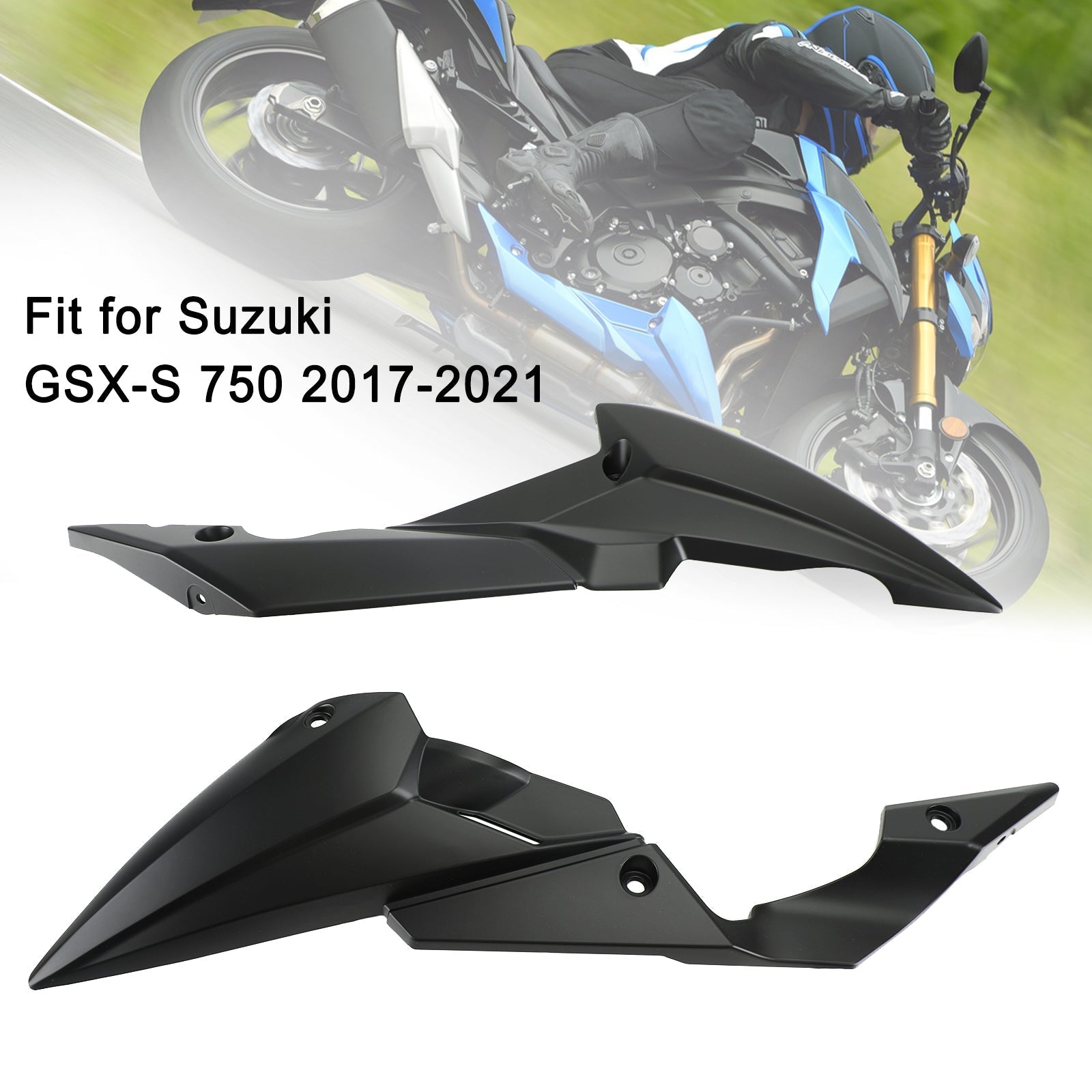 2017-2021 Suzuki GSXS GSX-S750 Lower Bottom Oil Belly Pan Guard Fairing