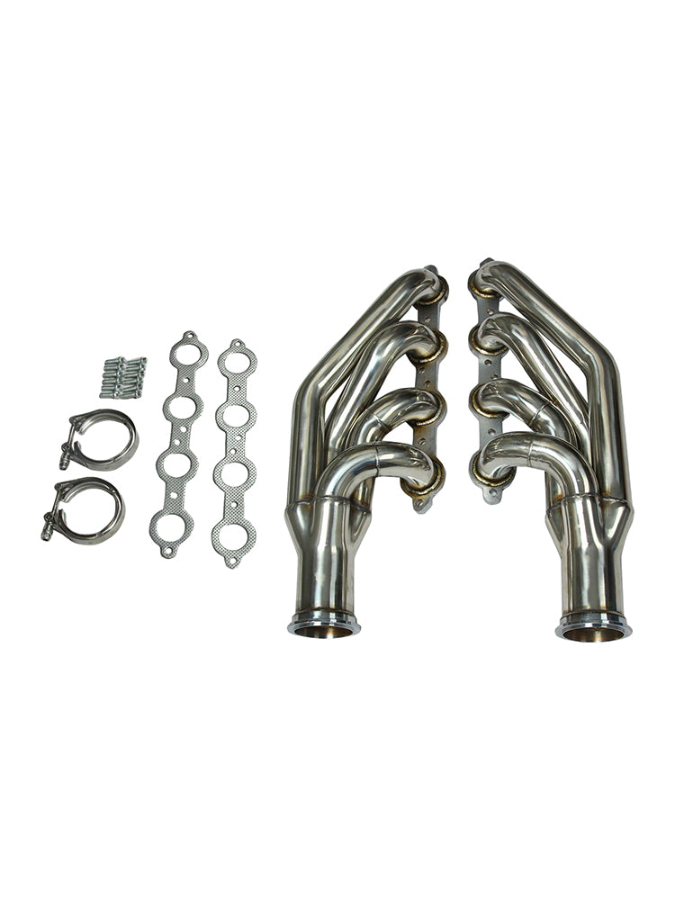 Steel Exhaust Manifold Header for SMALL BLOCK V8 LS1/LS2/LS3/LS6 LSX 1997-14
