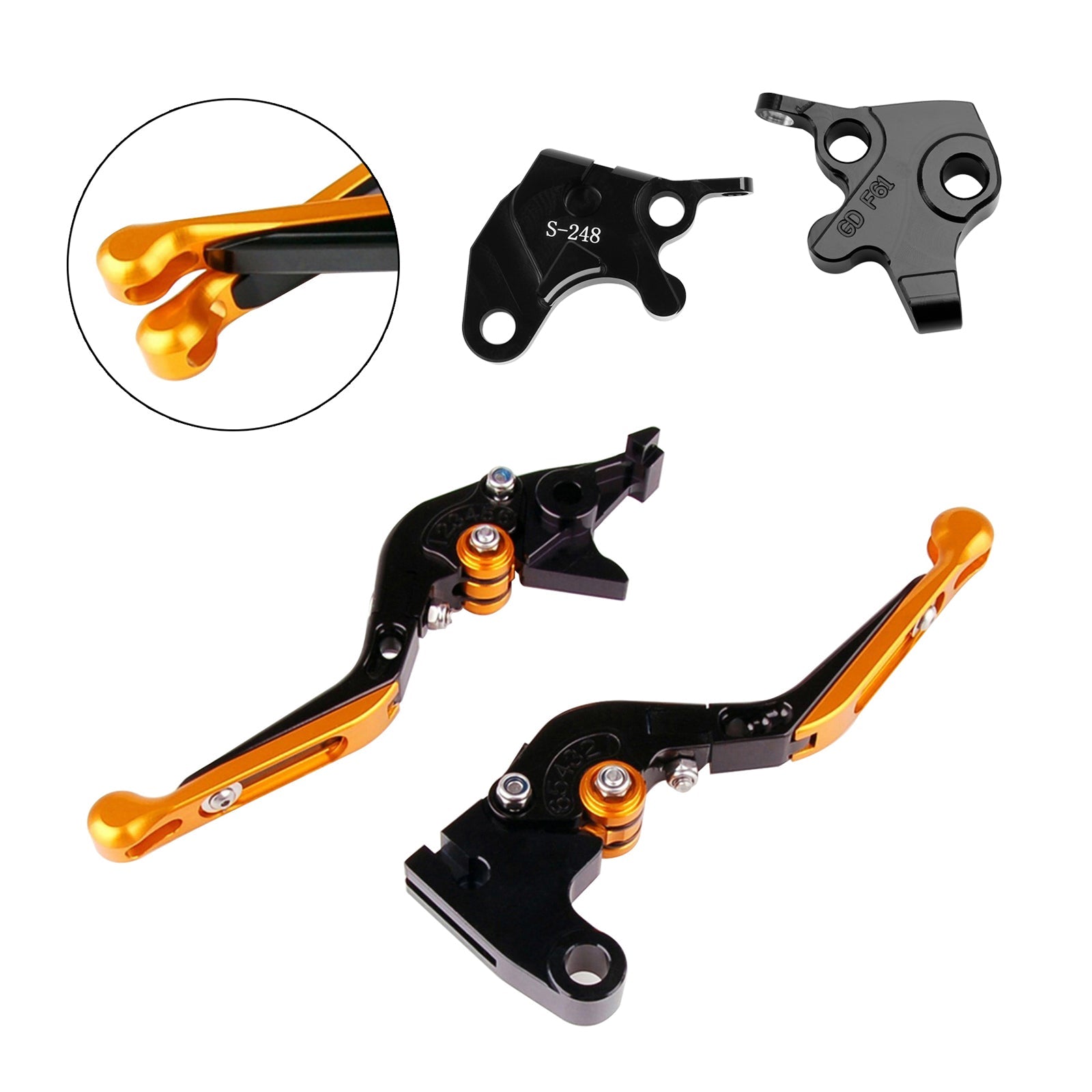 2008-2011 YAMAHA YZF R125 Adjustable Clutch Brake Lever