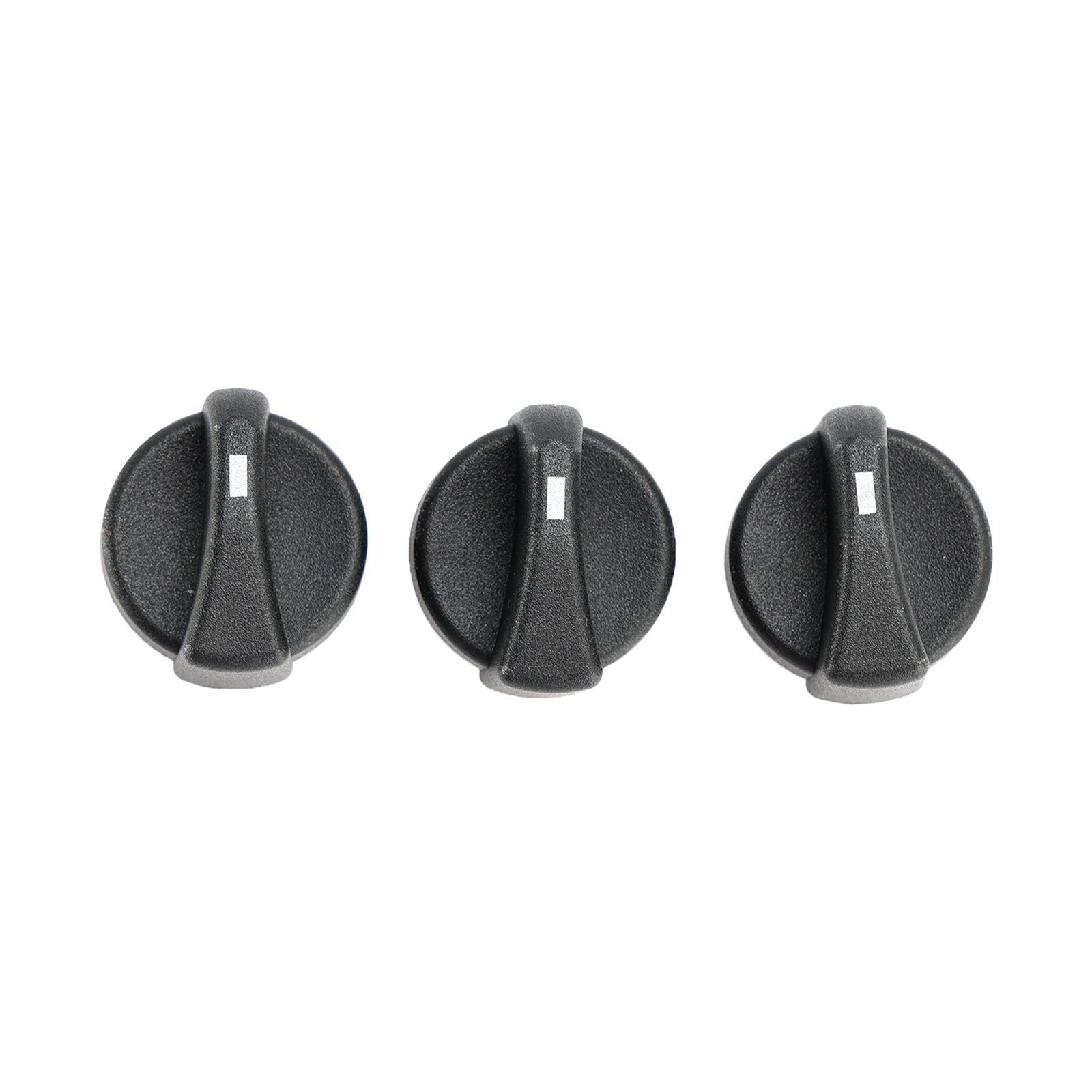 1987-2011 Peterbilt 330 335 379 387 3pcs AC Heater Control Knobs 121-0001-000