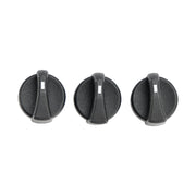 1987-2011 Peterbilt 330 335 379 387 3pcs AC Heater Control Knobs 121-0001-000