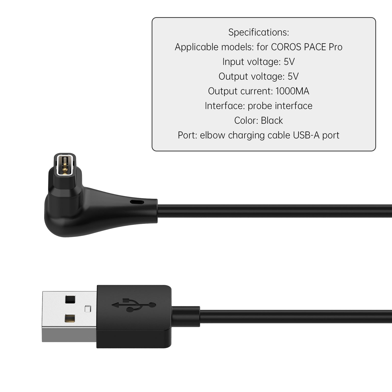 COROS PACE Pro Watch Charging Cable Charger Adapter For COROS PACE Pro Watch