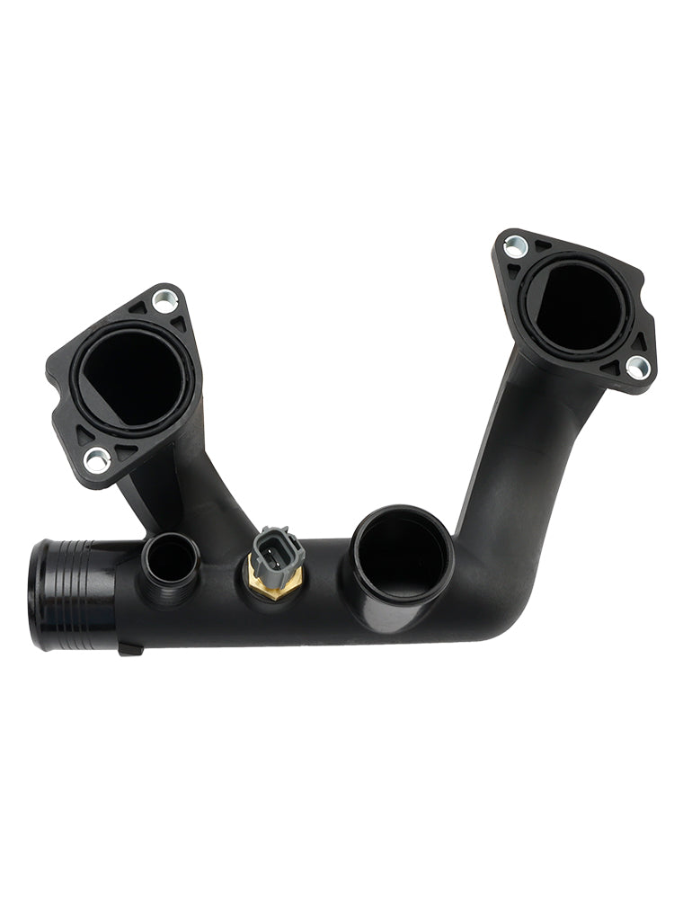 1997-2003 Jaguar Vanden Plas XJ8 & XK8 Thermostat Cover Outlet Pipe w/Sensor
