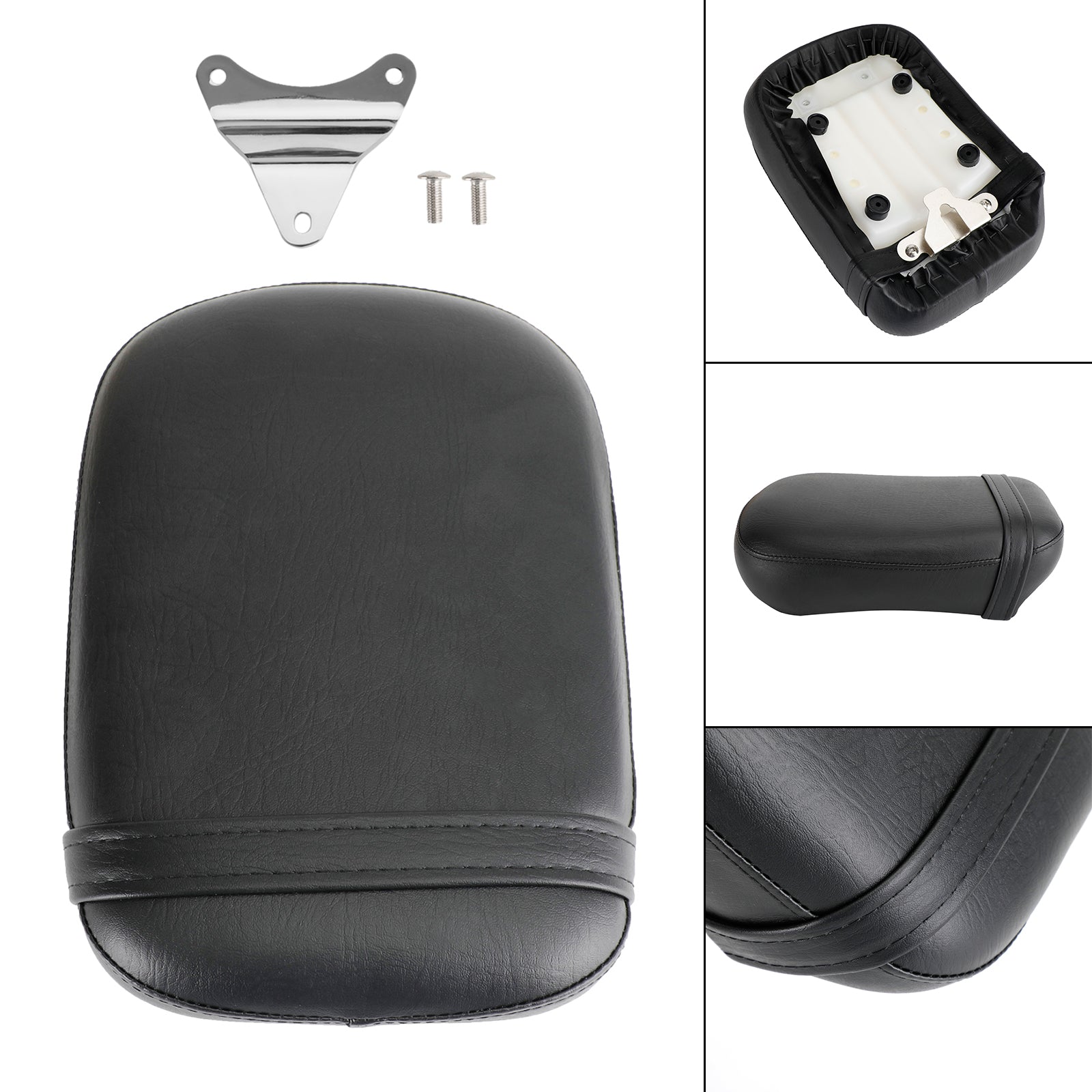 2004-2013 Honda Shadow Aero Vt750C Rear Passenger Seat Cushion Pu Pillion Flat