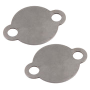 2 × EGR Valve Blank Plate for Volkswagen Transport T5 2.0 BiTDI CFCA Engine