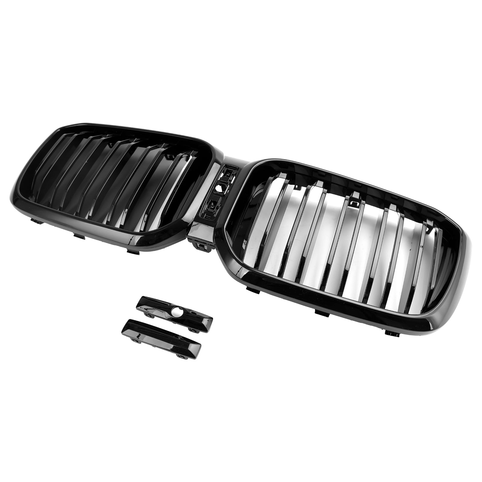 2022 2023 BMW X3 X4 G01 G02 Gloss Black Front Kidney Grill Grille