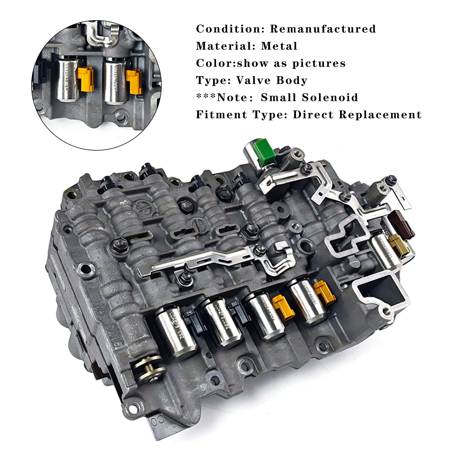2009-2011 SKODA SUPERB (CHN) L4 2.0L V6 3.2L 6-Speed FWD 09M Transmission Valve Body w/ Solenoids