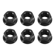 Rear Sprocket Nut Kit M10x1.5mm Black For Aprilia RSV RSV4 1000R Factory 04-16