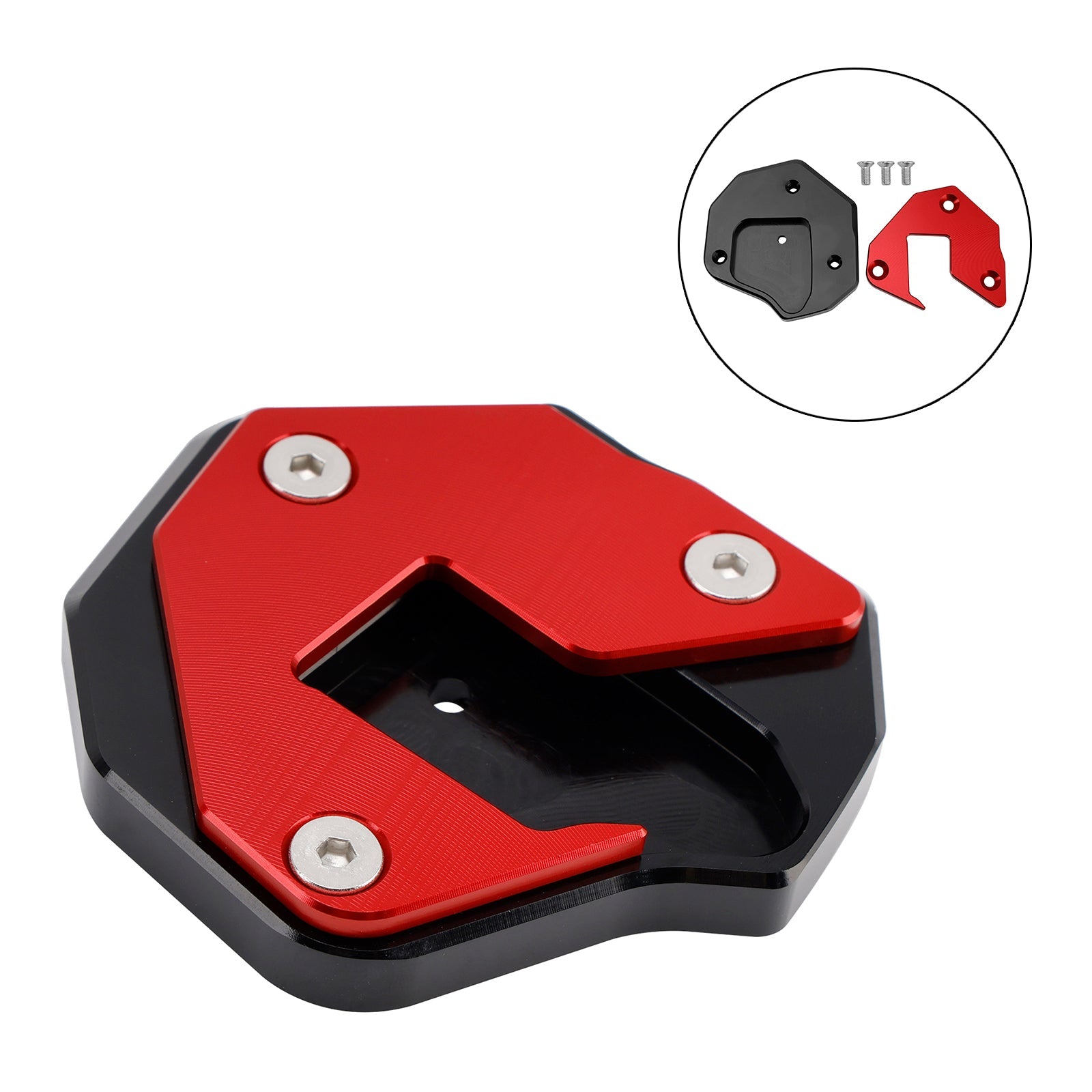 2008-2020 Suzuki GSXR1300R Kickstand Enlarge Plate Pad