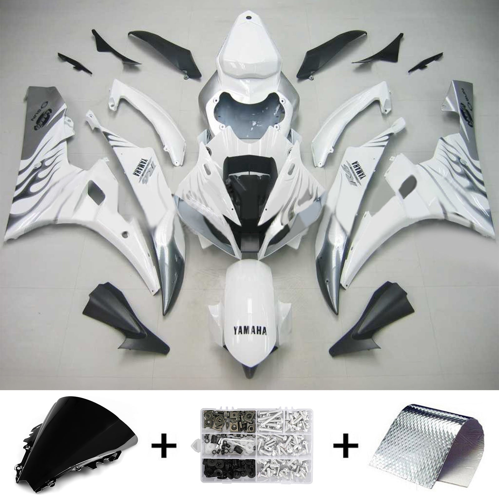 2006-2007 Yamaha YZF 600 R6 Fairing Kit Generic