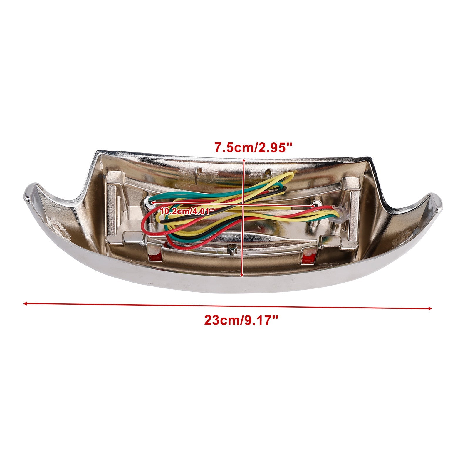 Rear Fender Tip Brake Light Fit For Touring Electra Glide 2009-2024
