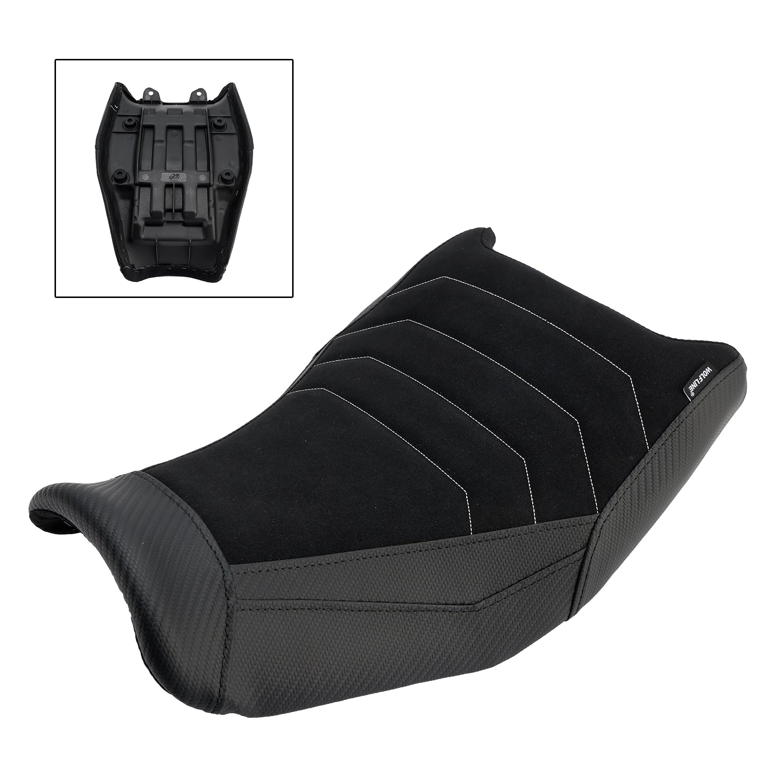 2024-2025 Suzuki V-Strom 250Sx Front Raider Seat Driver Cushion Lower Fit Red