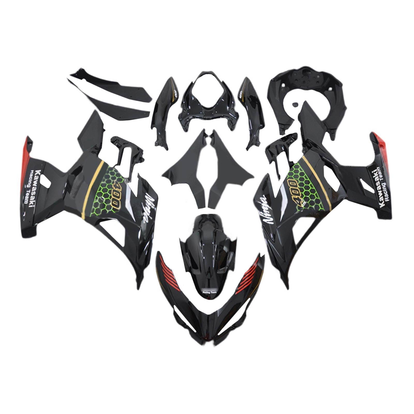 2018-2024 Kawasaki EX400/Ninja400 Fairing Kit