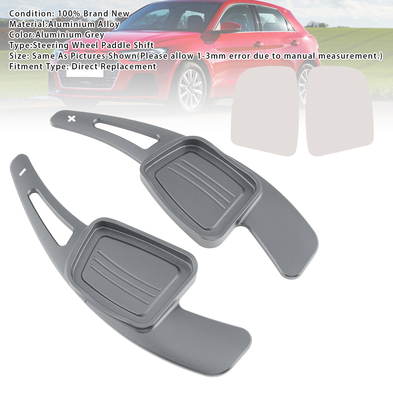 Steering Wheel Paddle Shifter Extension For Audi Q3 Q5 Q7 S3 S4