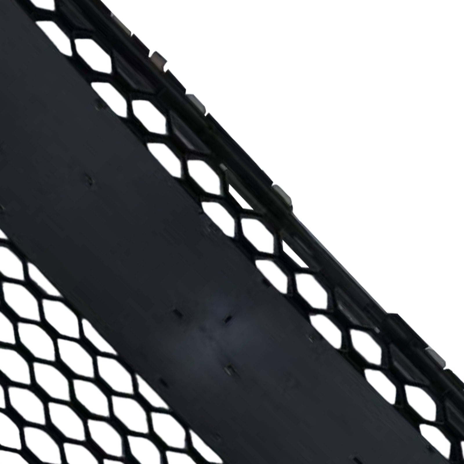 2007 For Audi R8 Front Henycomb Bumper Grille Grill Gloss Black