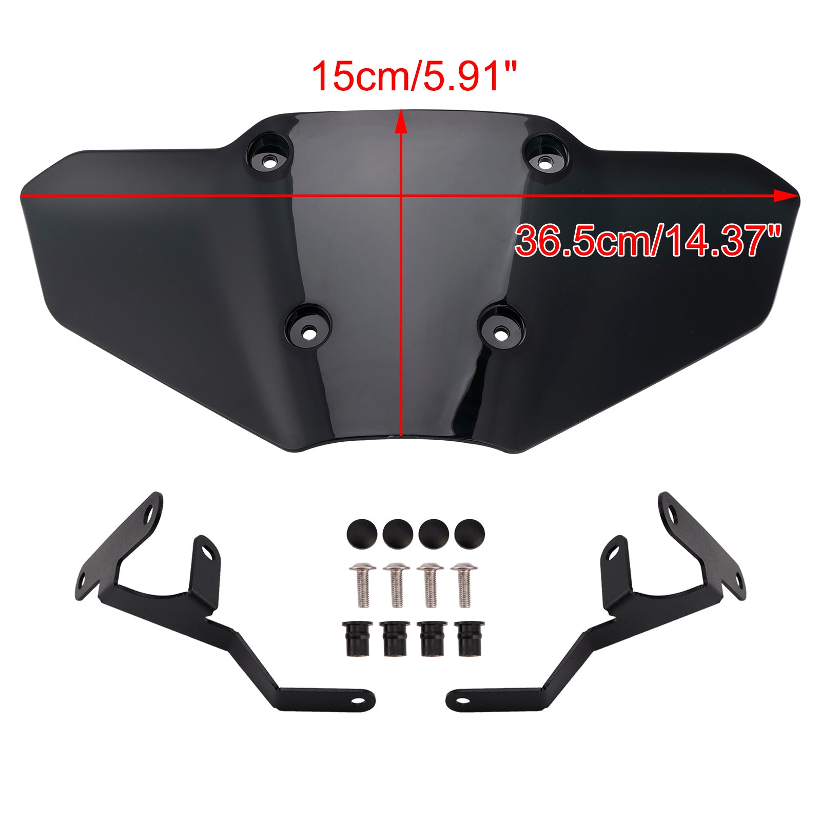 Motorcycle Windshield WindScreen Fairing fit for Yamaha MT-07 2025-2026