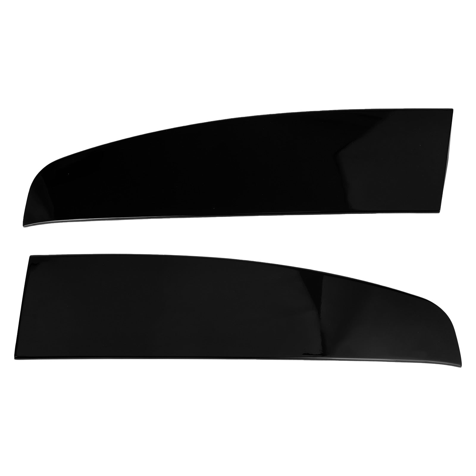 Black Rear Twin Barn Door Roof Spoiler Fit Ford Transit Custom 2012-2023