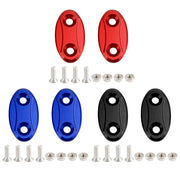 ALU mirror delete blanking block off plates fits Yamaha YZF-R1 of the years 2007-2014
