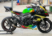 2009-2012 Kawasaki ZX6R 636 Fairing Kit Bodywork Plastic ABS