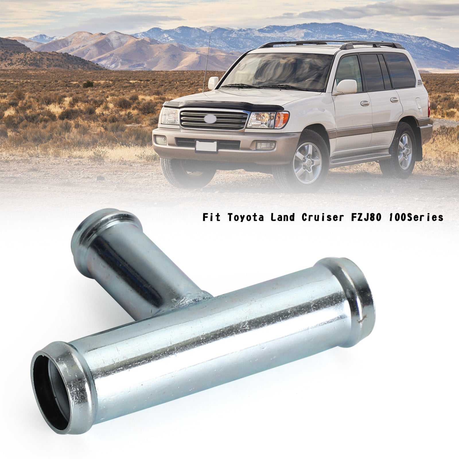 Heater Hose Output T Pipes 87248-60460 Fit Toyota Land Cruiser FZJ80 100Series Generic