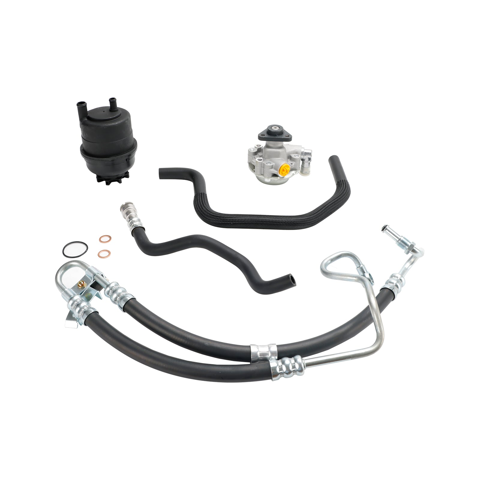 2001-2005 BMW E46 323i 325i 328Ci 328i 330i Power Steering Pump Kit 553-58945 32416760036 Generic
