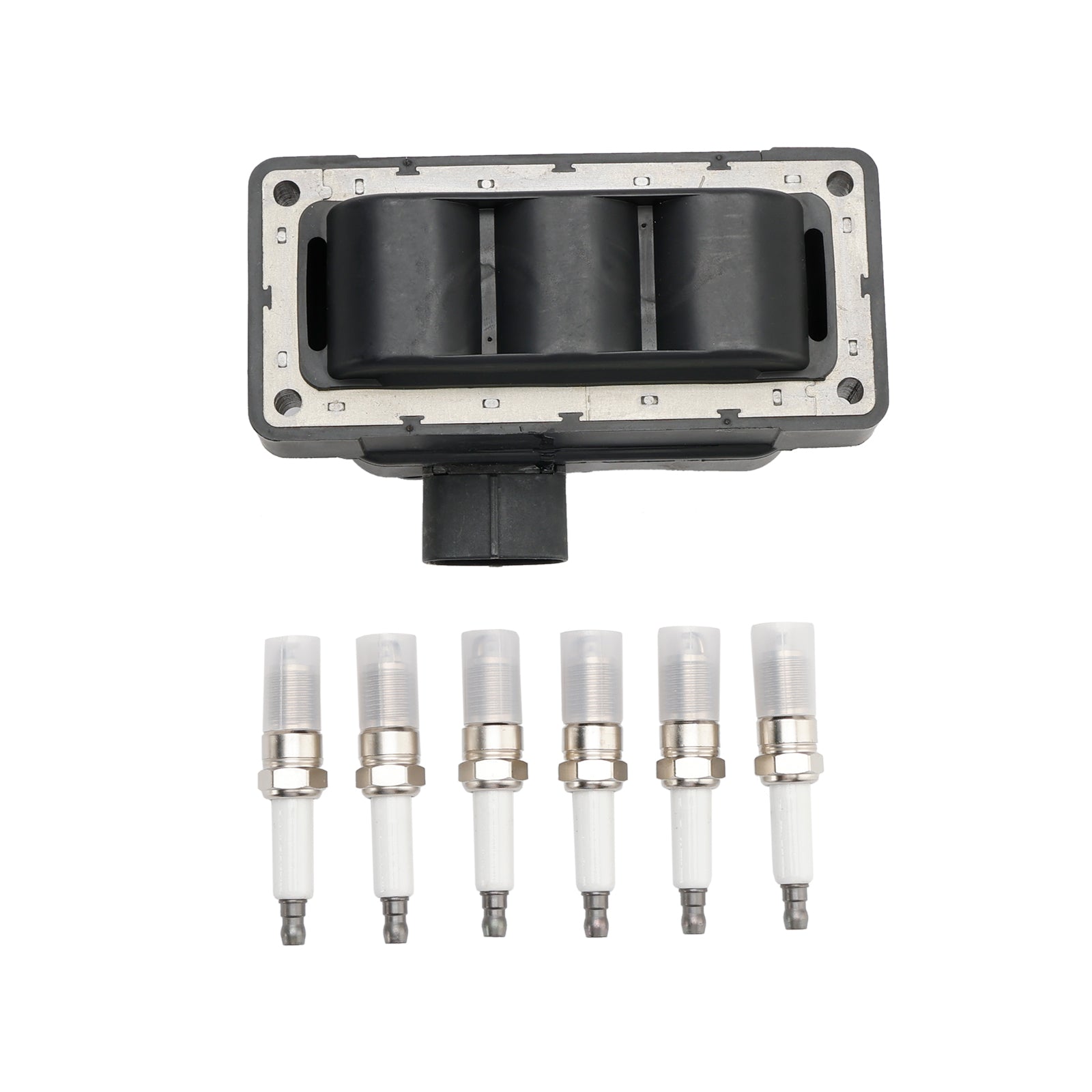 1996-2000 Ford Sable V6 3.0l Ignition Coil+6 Spark plug+6 Wire FD480 DG452 90TF12029A