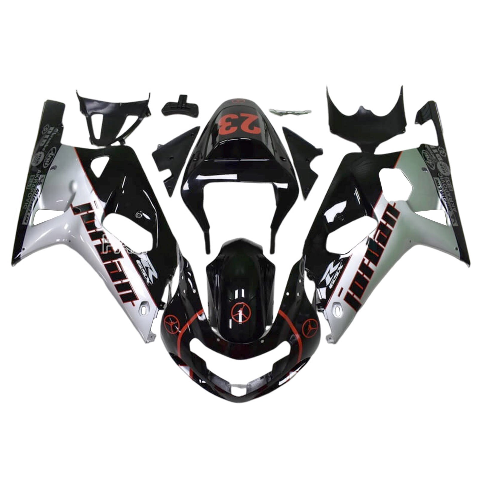 2001-2003 Suzuki GSXR600 GSXR750 2000-2003 K1 Injection Fairing Kit Bodywork