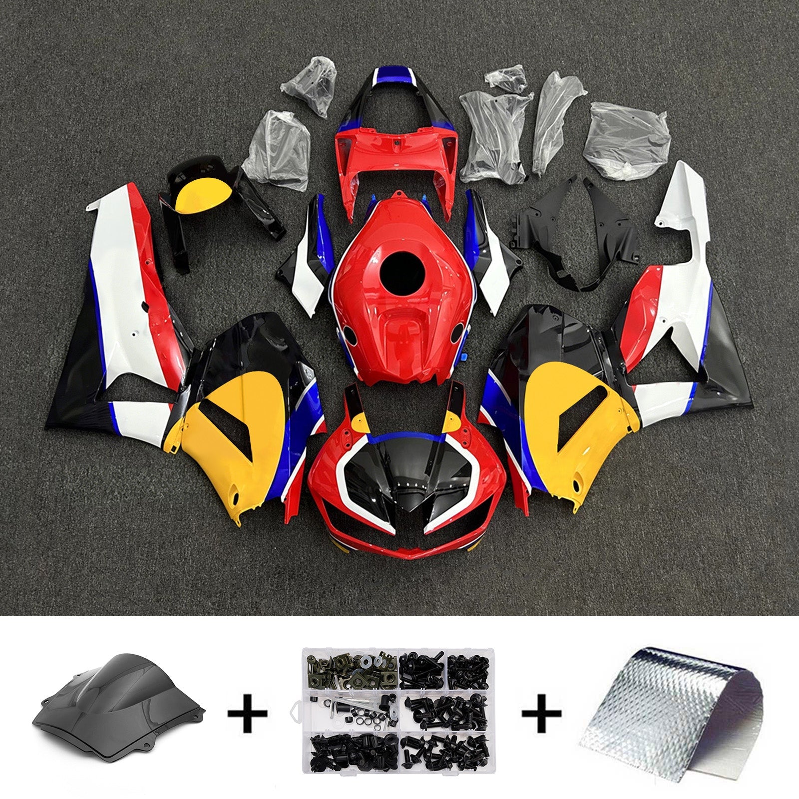 Injection Fairing Kit Bodywork Plastic ABS For Honda CBR600RR 2013-2025 F5