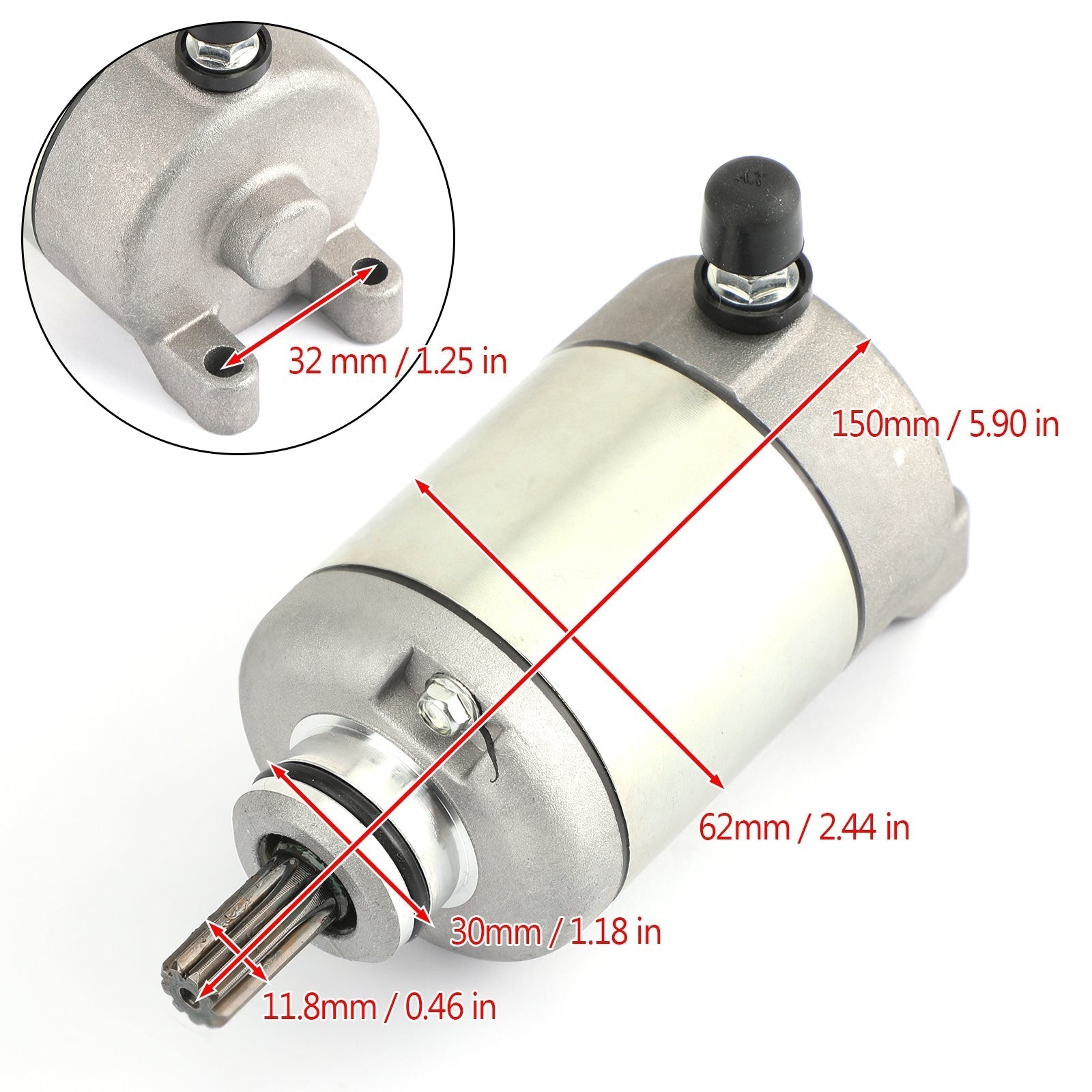 2005-2006 Honda CBR600 CBR600RR Fireblade NEW Starter 31200-MEE-003 31200-MEE-D00 Generic