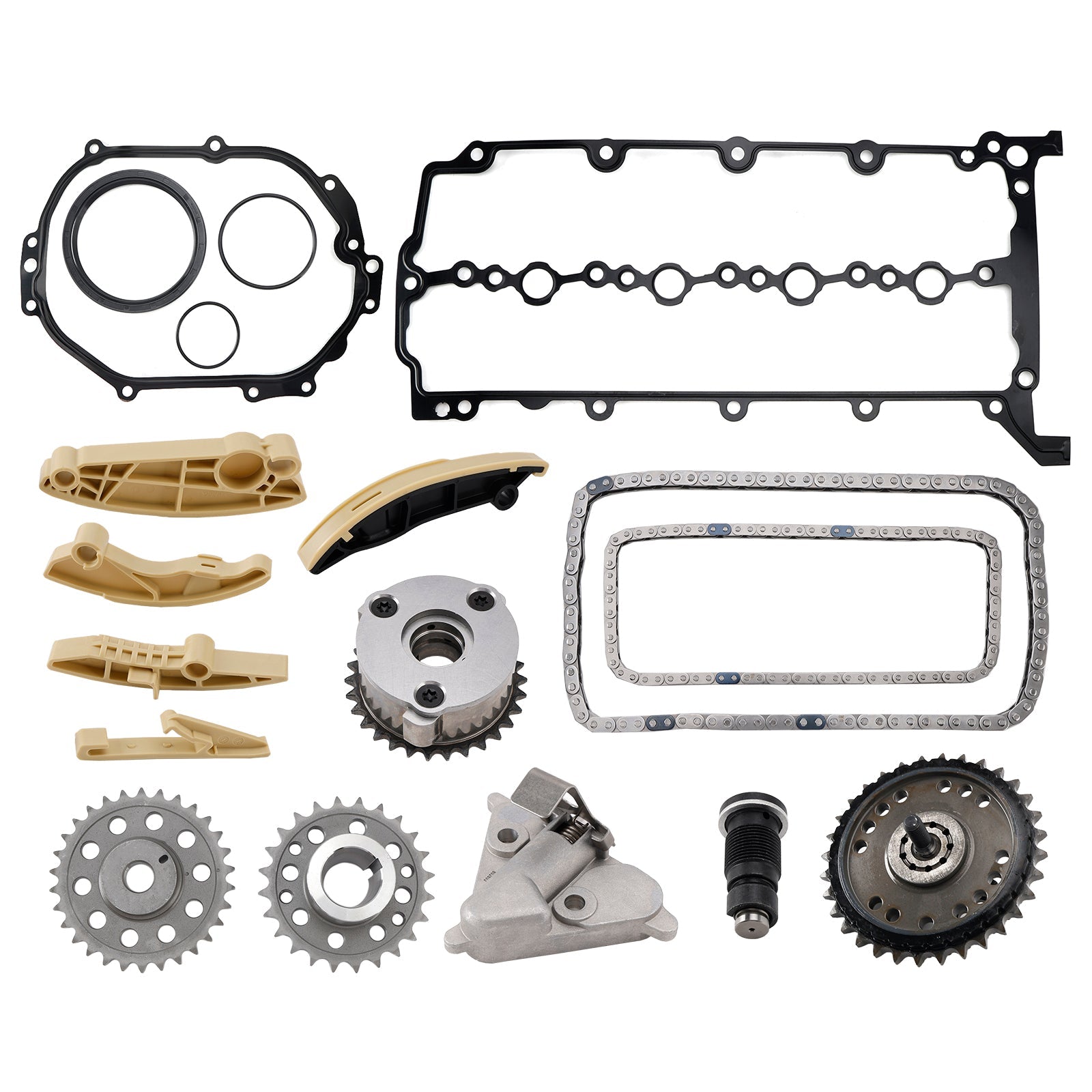 For Jaguar 2.0 D E-Pace F-Pace XE XF Engine Codes: 204DTA & 204DTD-AJ20D4 Timing Chain Kit JDE36868