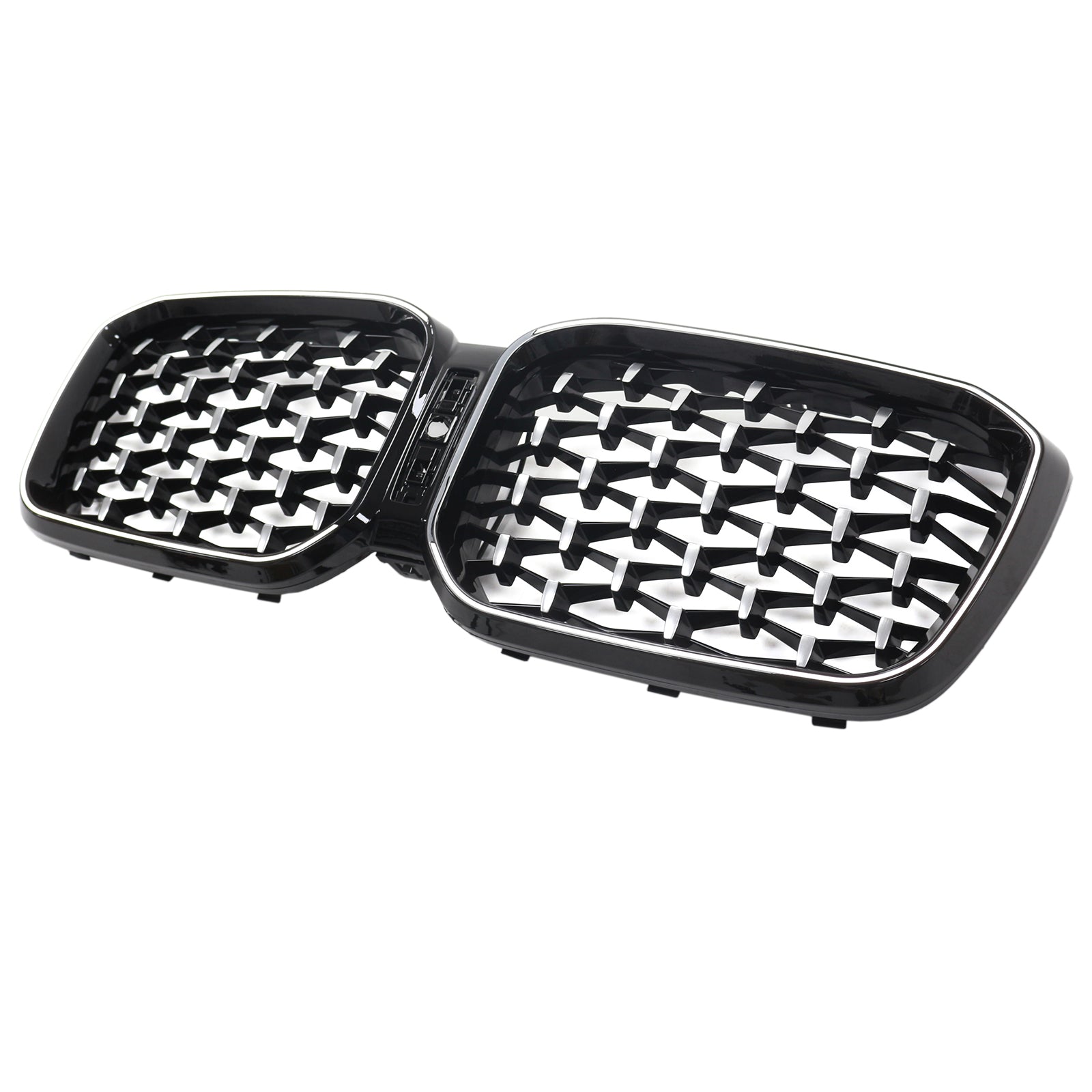 2022-2025 BMW X3 G01 X4 G02 Diamond Front Bumper Kidney Grille Chorme
