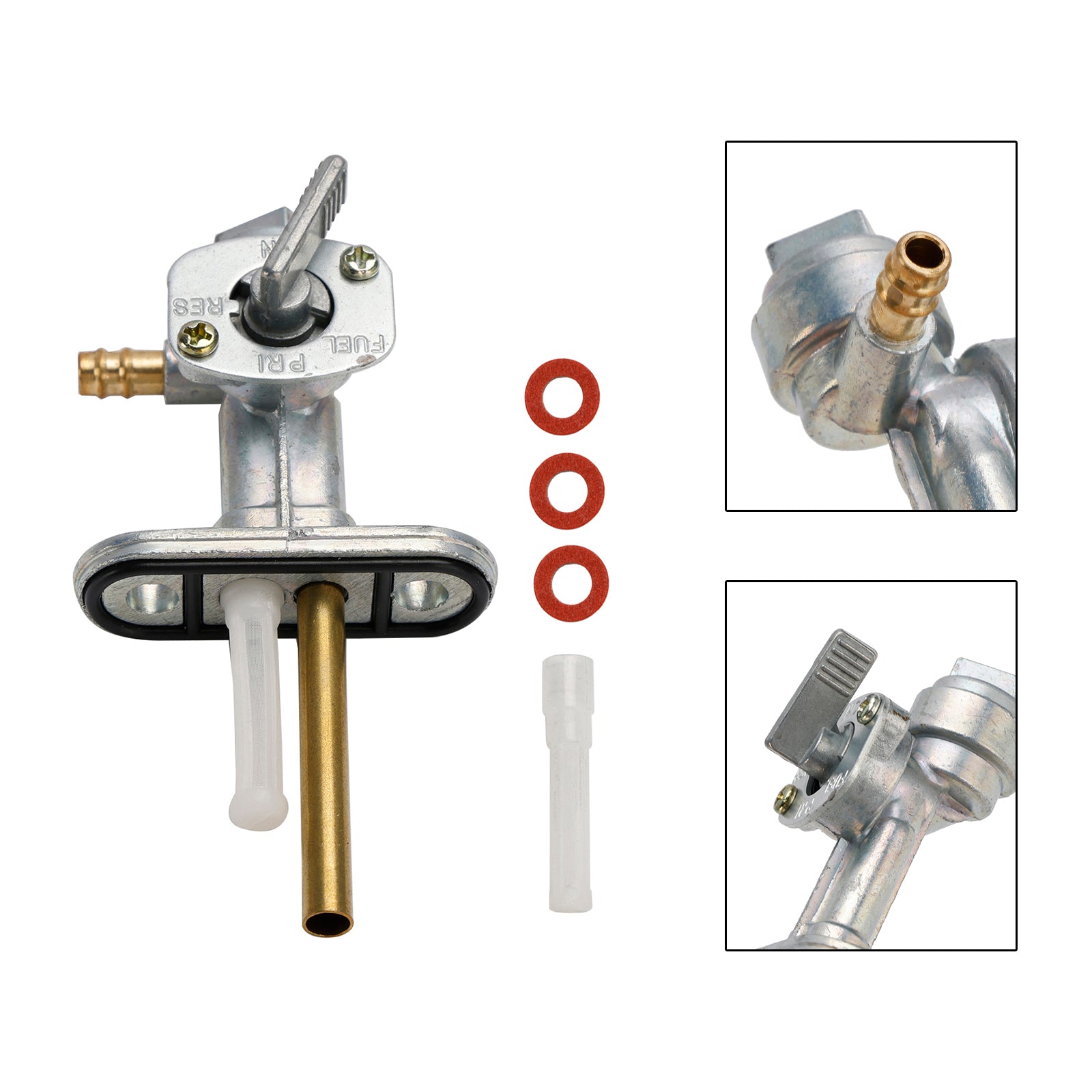 Gas Tank Fuel Cock Valve Petcock fit for SMC ATV RAM R100 Hornet 100 Jumbo 300