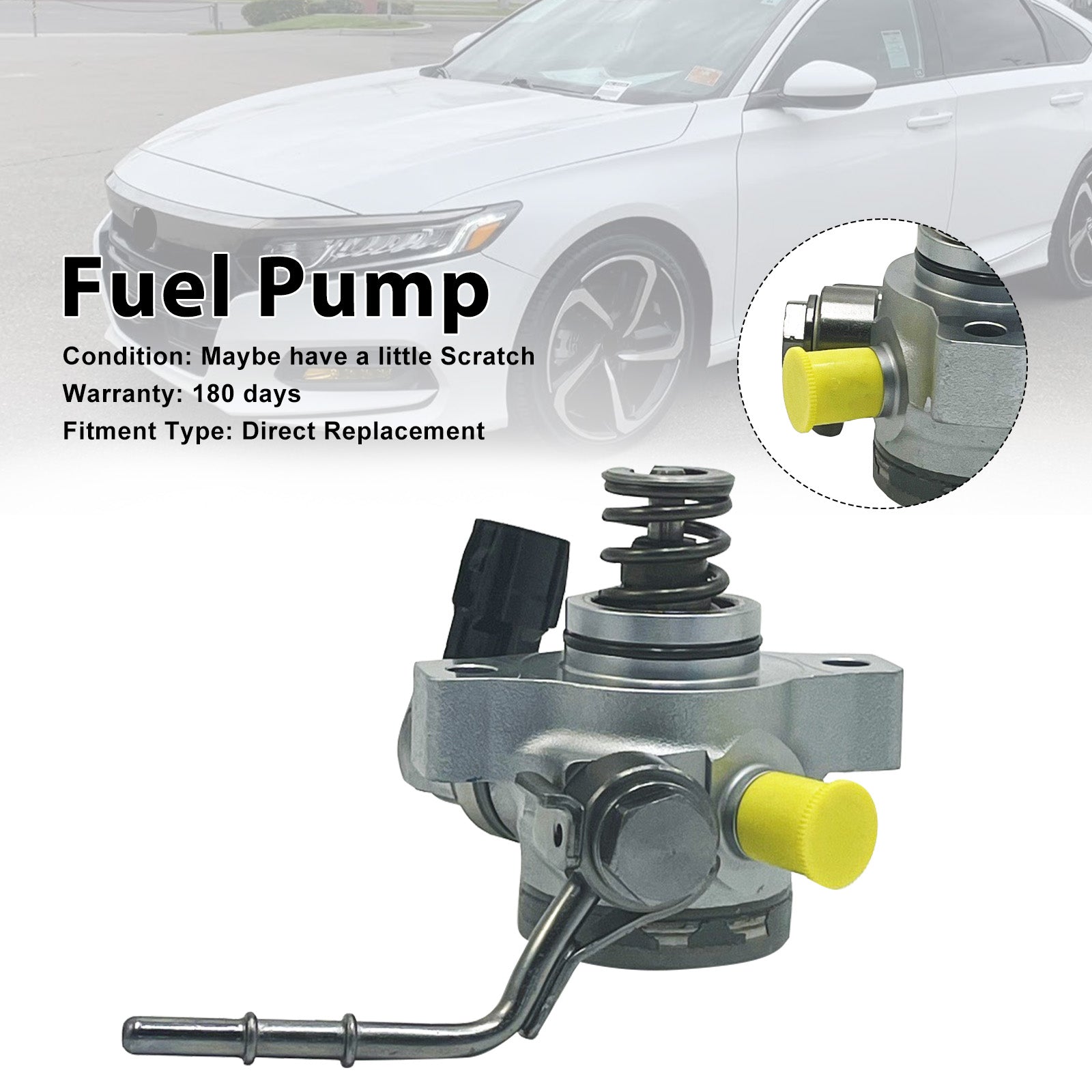 2018-2021 Honda Accord 1.5L L4 Turbocharged High Pressure Fuel Pump 16790-5PC-H01 296100-06 167905PCH02