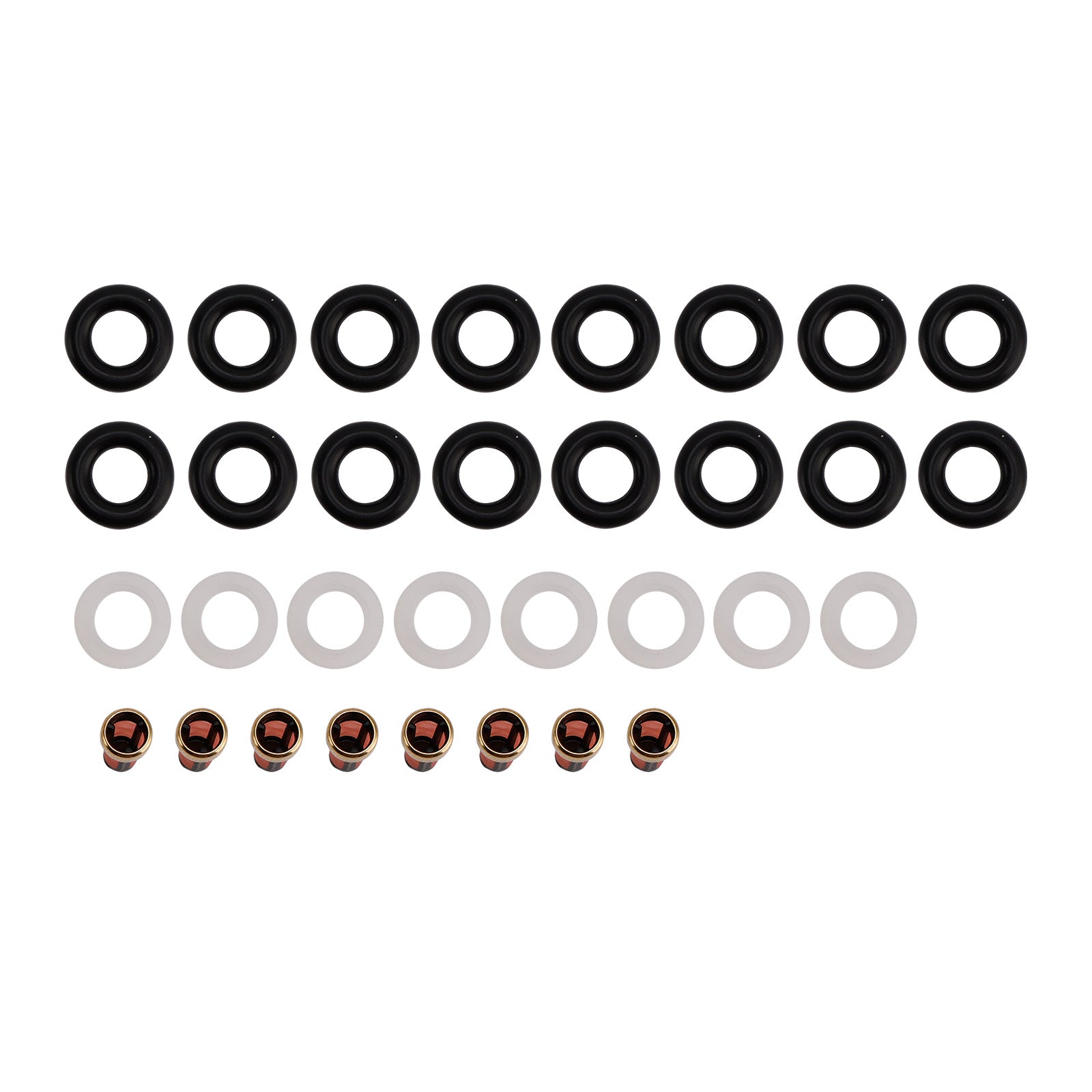 Fuel Injector Seal O-Ring 0280156304 0280155744 Fit Mercedes Benz M113 V8