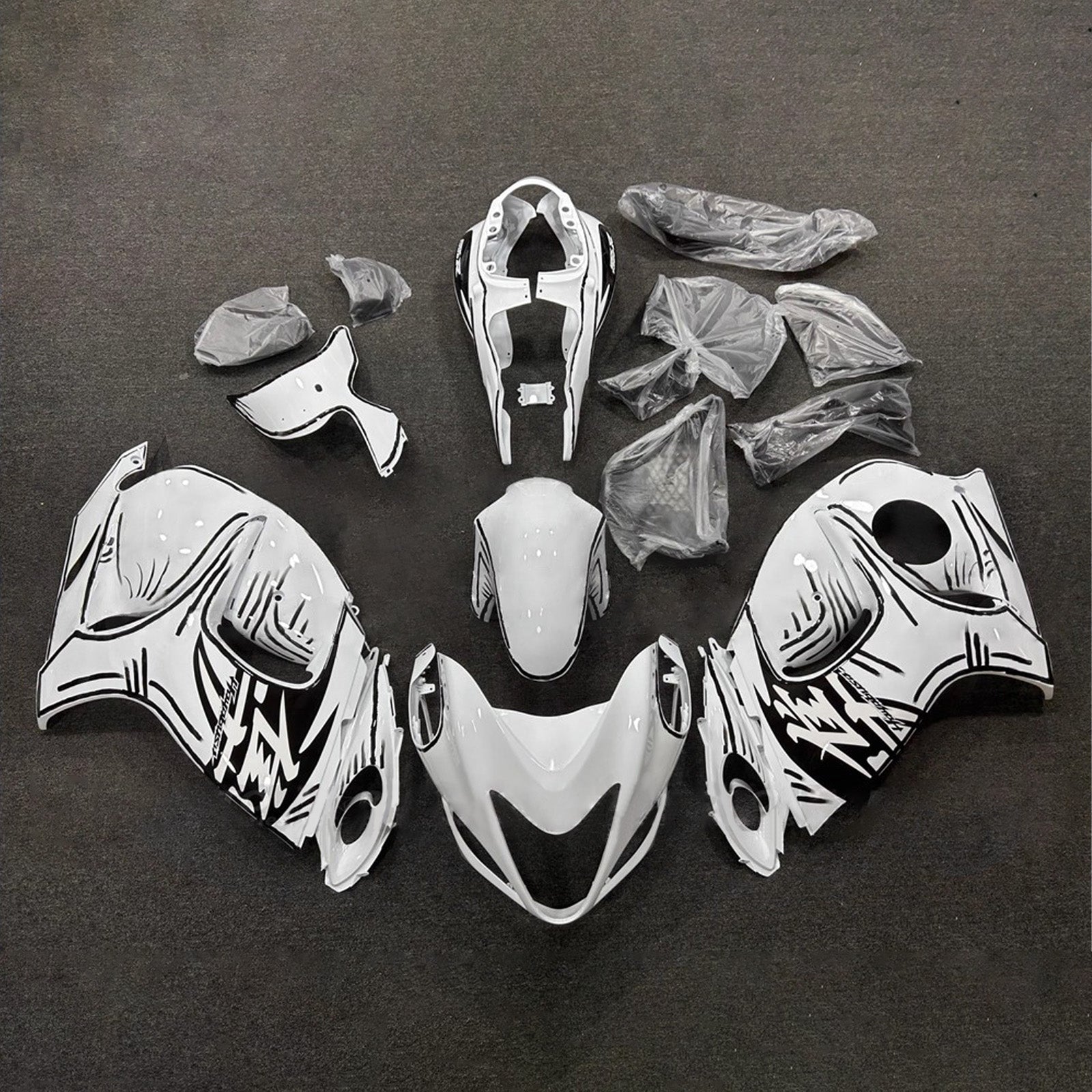 Injection Fairing Kit Bodywork Plastic ABS For Suzuki Hayabusa GSX1300R 2008-2020