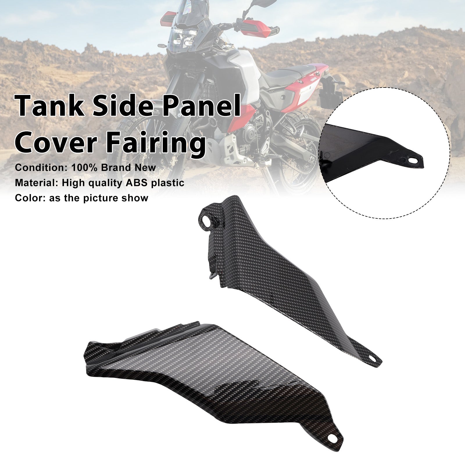 Tank Side Cover Panel Fairing Cowl For Yamaha Tenere 700 2025-2026
