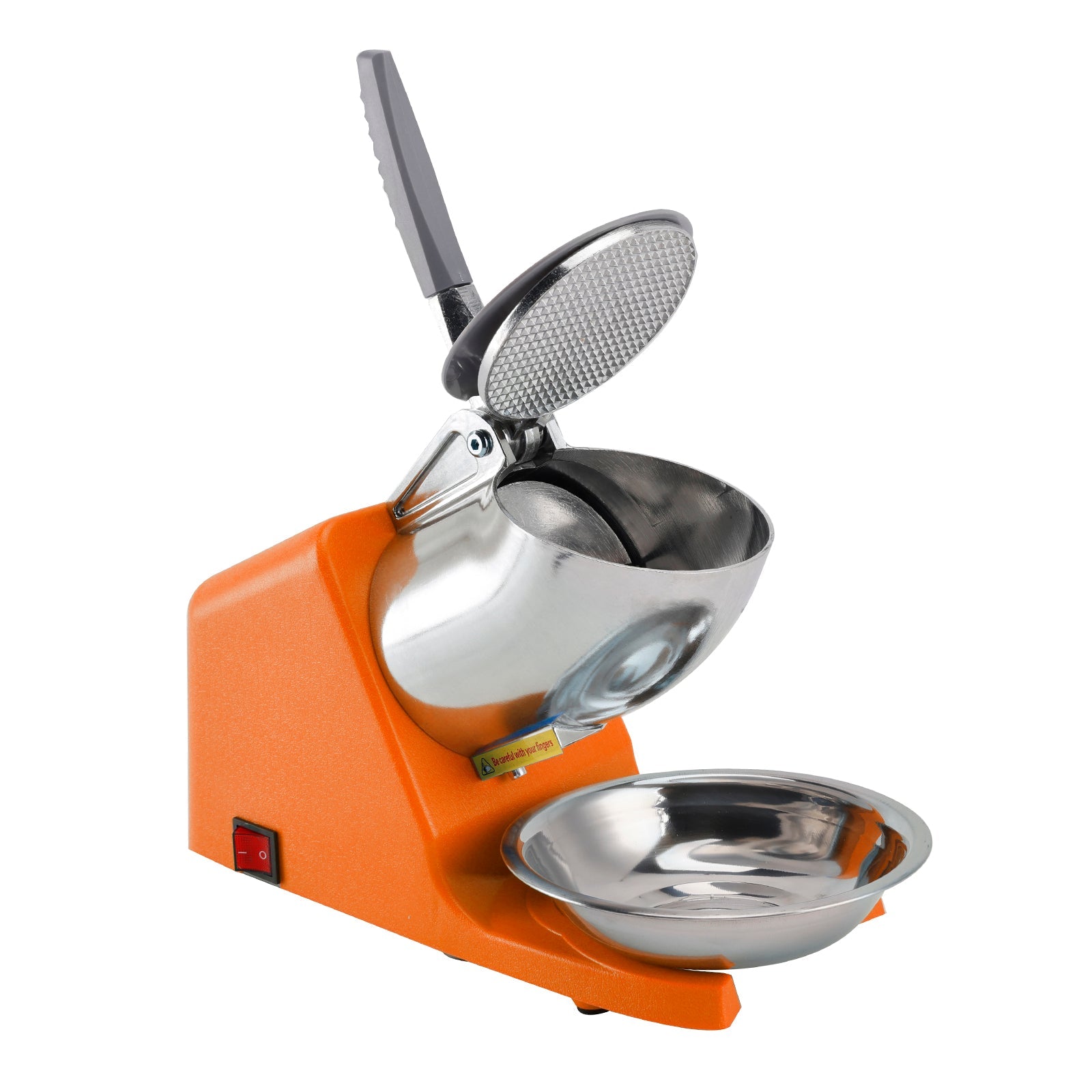 UK Plug Electric Ice Crusher Machine Ice Shaver Shaved Ice Snow Cone Maker 500W
