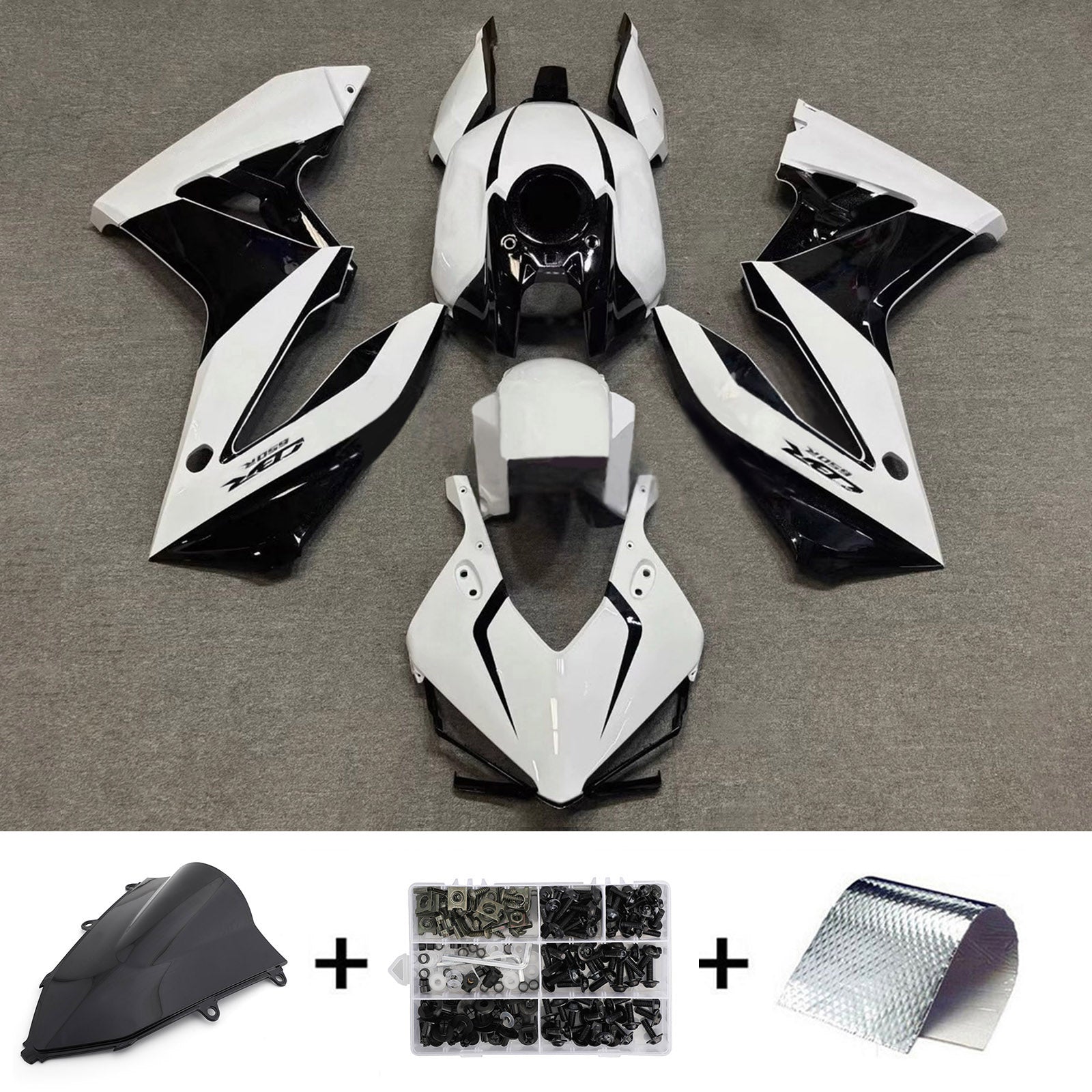 Injection Fairing Kit Bodywork Plastic ABS For Honda CBR650R 2024-2026