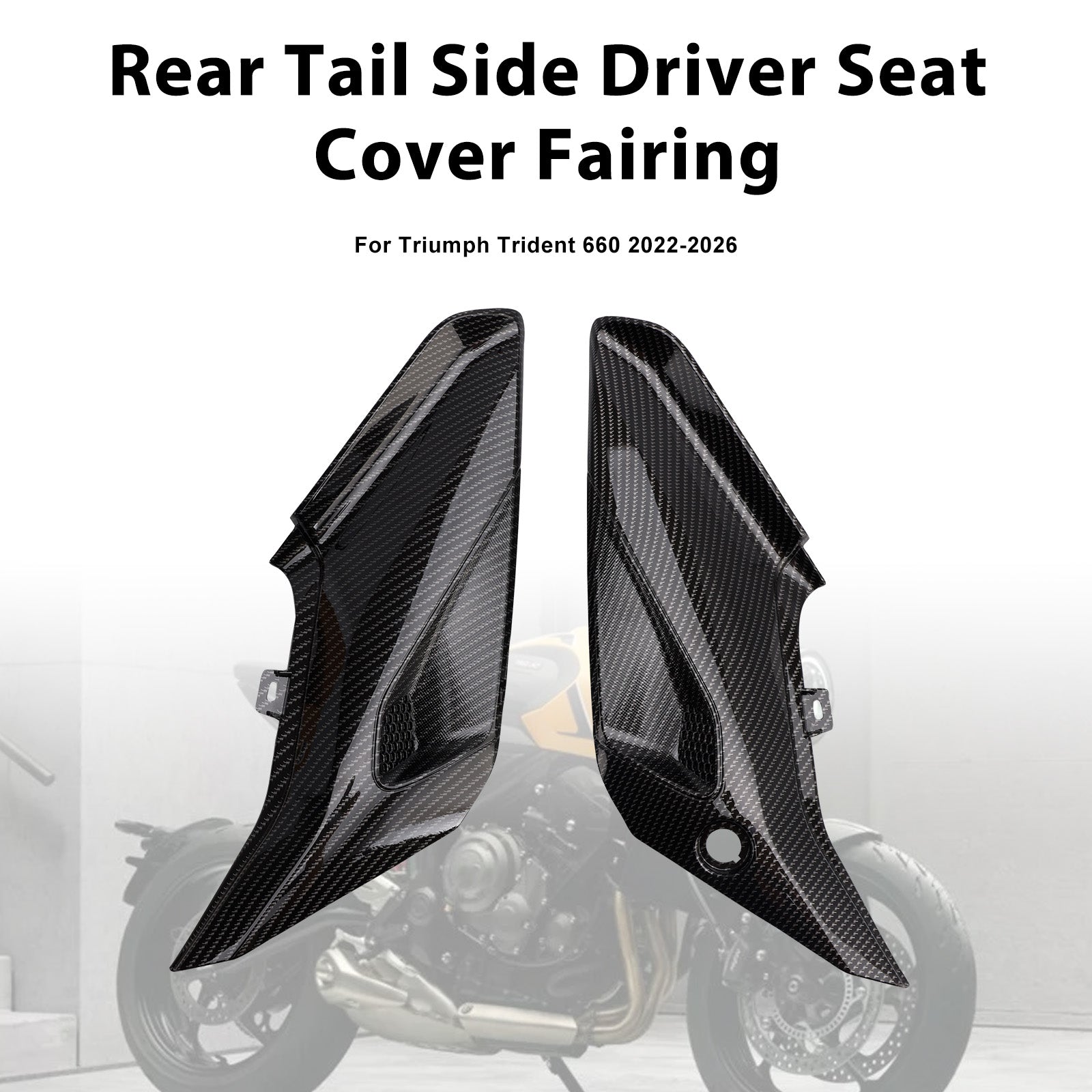 2022-2026 For Trident 660 Side Seat Panel Fairing Cowl